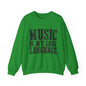 Music is My Love Language- Unisex Heavy Blend™ Crewneck Sweatshirt
