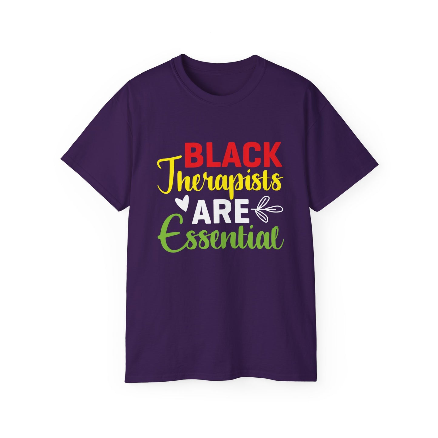Black Therapists are Essential- Unisex Ultra Cotton Tee
