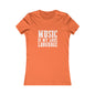 Music is my Love Language- Women's Favorite Tee