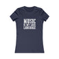 Music is my Love Language- Women's Favorite Tee
