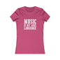Music is my Love Language- Women's Favorite Tee