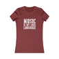 Music is my Love Language- Women's Favorite Tee