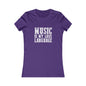 Music is my Love Language- Women's Favorite Tee