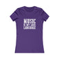 Music is my Love Language- Women's Favorite Tee