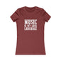 Music is my Love Language- Women's Favorite Tee