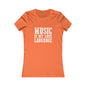Music is my Love Language- Women's Favorite Tee