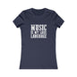 Music is my Love Language- Women's Favorite Tee