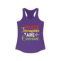Black Therapists are Essential- Women's Ideal Racerback Tank