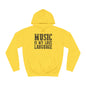 Music is my Love Language- Unisex College Hoodie