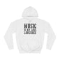 Music is my Love Language- Unisex College Hoodie