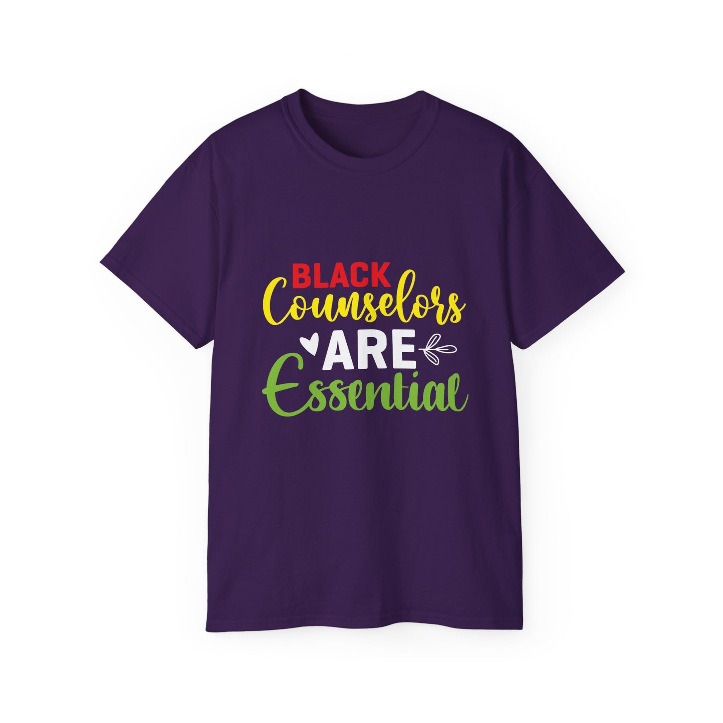 Black Counselors are Essential- Unisex Ultra Cotton Tee