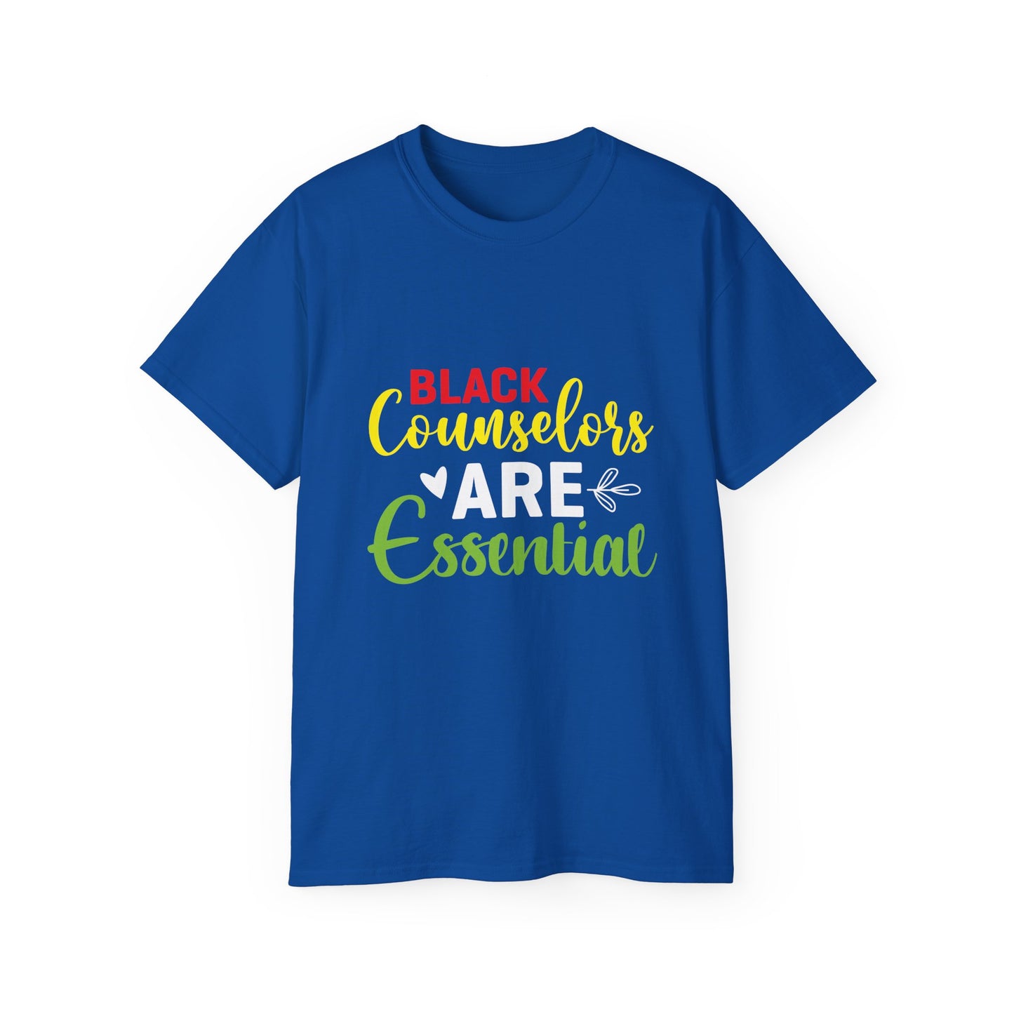 Black Counselors are Essential- Unisex Ultra Cotton Tee