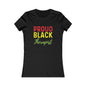 Proud Black Therapist- Women's Favorite Tee